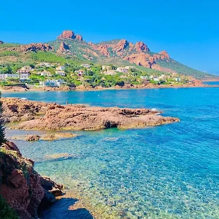 Vue Exceptionnelle - 4 Pers. Jardin Clim Parking Apartment Saint-Raphaël