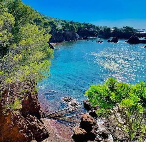 Apartment Vue Exceptionnelle - 4 Pers. Jardin Clim Parking Saint-Raphaël