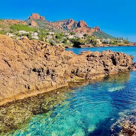 Vue Exceptionnelle - 4 Pers. Jardin Clim Parking Apartamento Saint-Raphaël