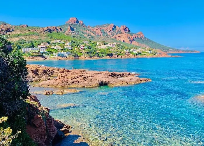 Vue Exceptionnelle - 4 Pers. Jardin Clim Parking Lejlighed Saint-Raphaël