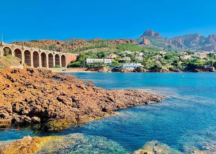 Apartmán Vue Exceptionnelle - 4 Pers. Jardin Clim Parking Saint-Raphaël